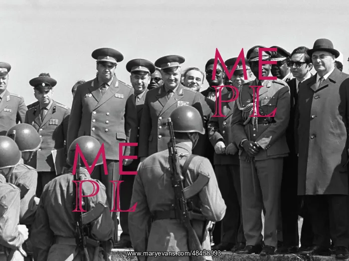 : Yakubu Gowon visiting USSR : Yakubu Gowon visiting USSR