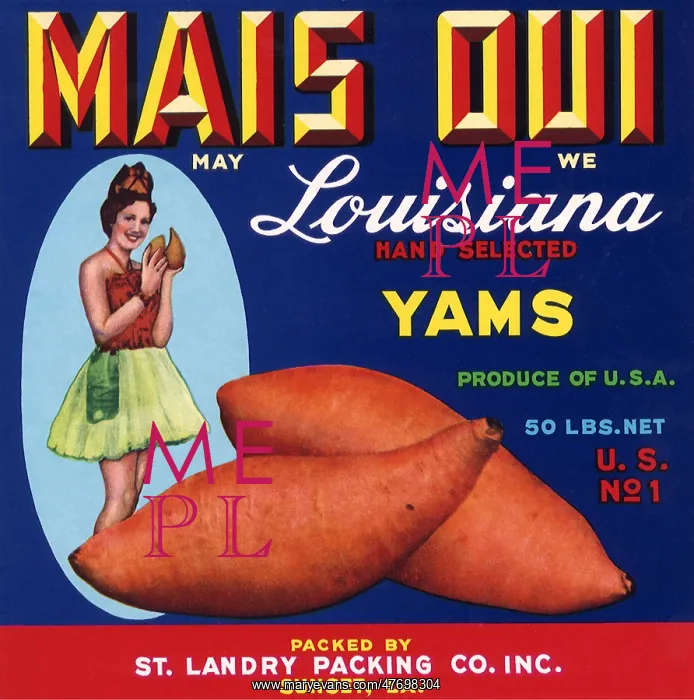  : Yam Label
