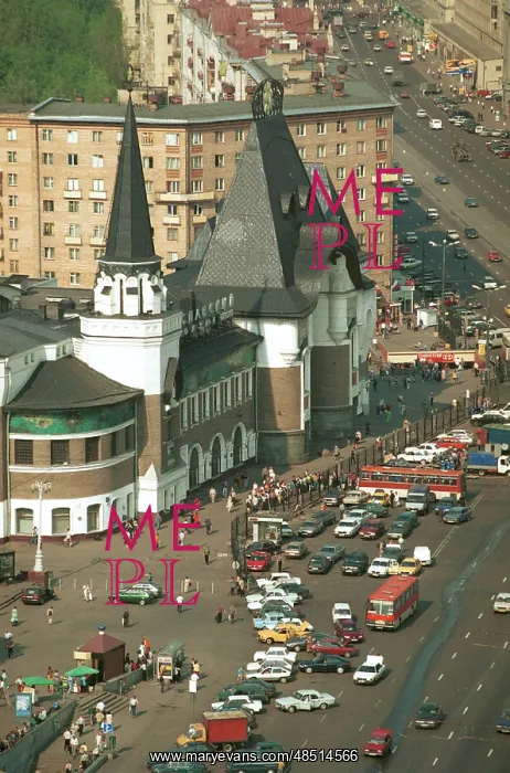  : The Yaroslavsky Railway Terminal in Moscow. 1999