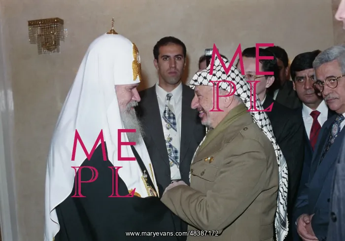 : Yasser Arafat visits Russia : Yasser Arafat visits Russia
