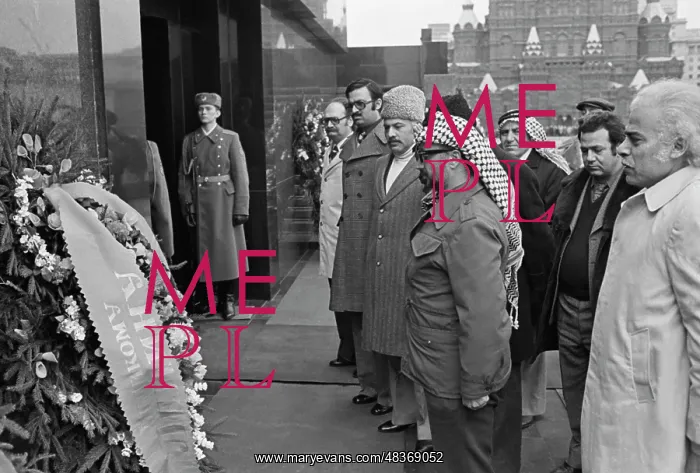: Yasser Arafat visits USSR : Yasser Arafat visits USSR