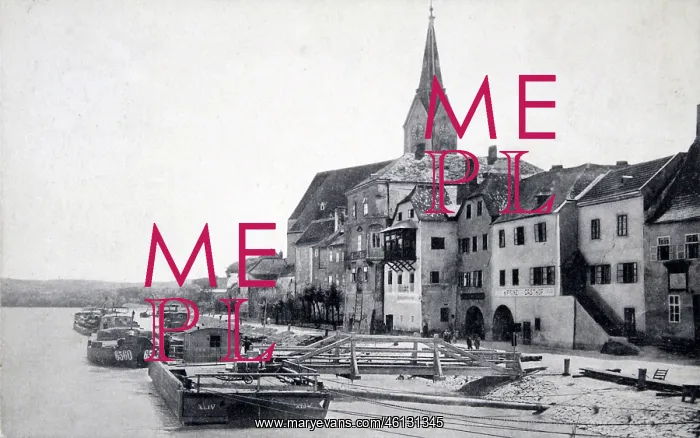 : Ybbs next to the Danube, Lower Austria: Landing : Ybbs next to the Danube, Lower Austria: Landing
