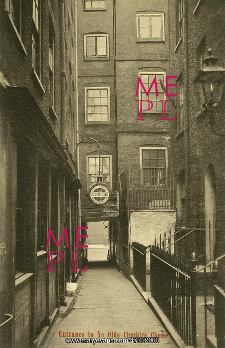  : Ye Olde Cheshire Cheese Pub, London