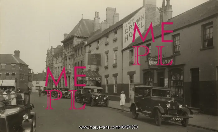 : Ye Olde Crowne Hotel 1920s : Ye Olde Crowne Hotel 1920s