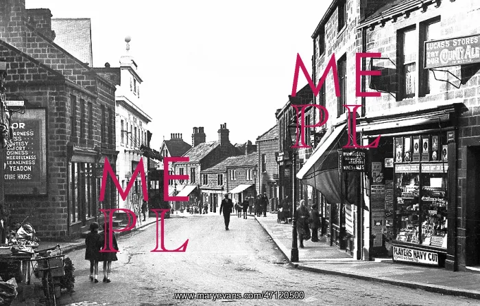  : Yeadon High Street probably 1920s