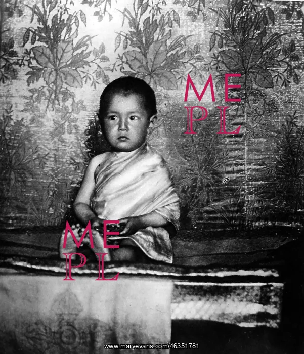 : The two year old Holy Lama, Mongolia : The two year old Holy Lama, Mongolia