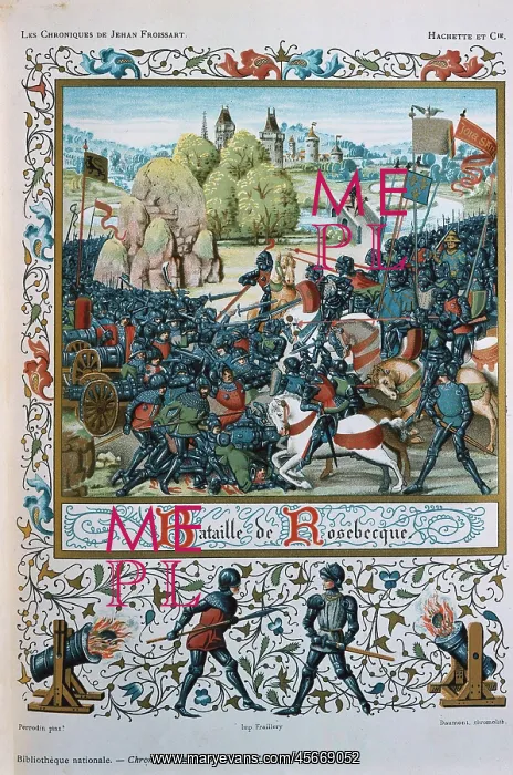 : Hundred Years War. Battle of Roosebeke of November : Hundred Years War. Battle of Roosebeke of November