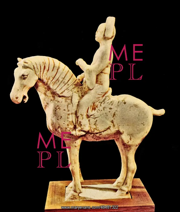: Yellow Glazed Horse : Yellow Glazed Horse