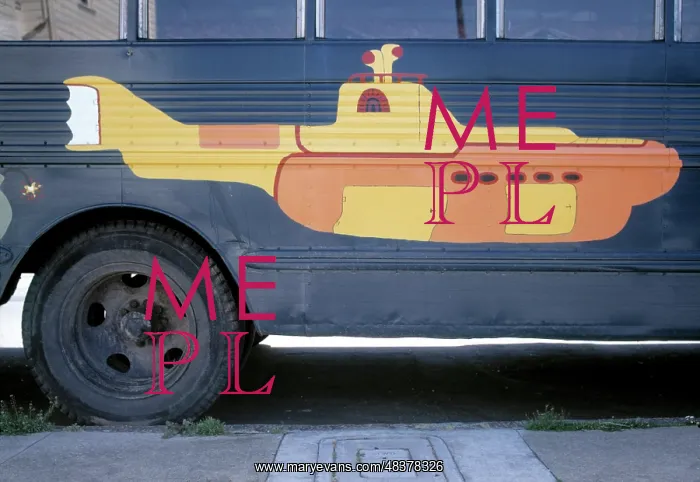 : Yellow Submarine School Bus : Yellow Submarine School Bus