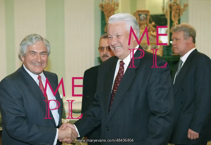 : Yeltsin meets Wolfensohn : Yeltsin meets Wolfensohn