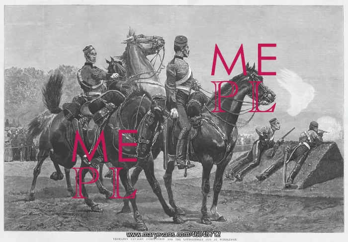 : Yeoman cavalry competition for the Loyd Lindsay Cup : Yeoman cavalry competition for the Loyd Lindsay Cup