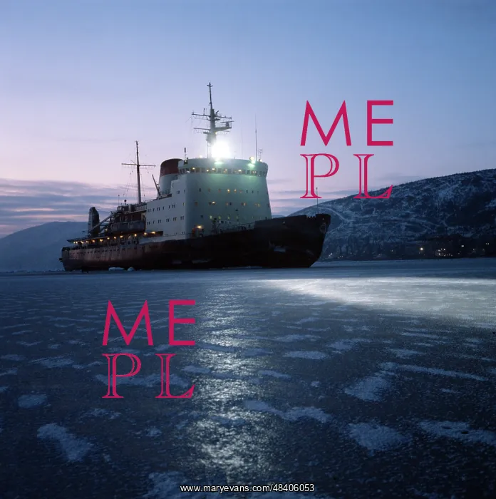 : Yermak nuclear-powered icebreaker, 1983 : Yermak nuclear-powered icebreaker, 1983
