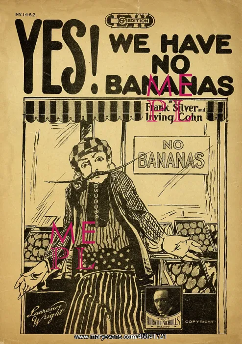 : Yes! We Have No Bananas : Yes! We Have No Bananas