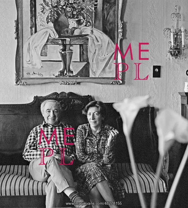 : Yevgeny Lebedev and his wife, 1986 : Yevgeny Lebedev and his wife, 1986
