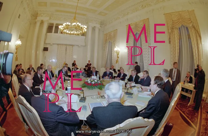 : Yevgeny Primakov's negotiations with the three : Yevgeny Primakov's negotiations with the three