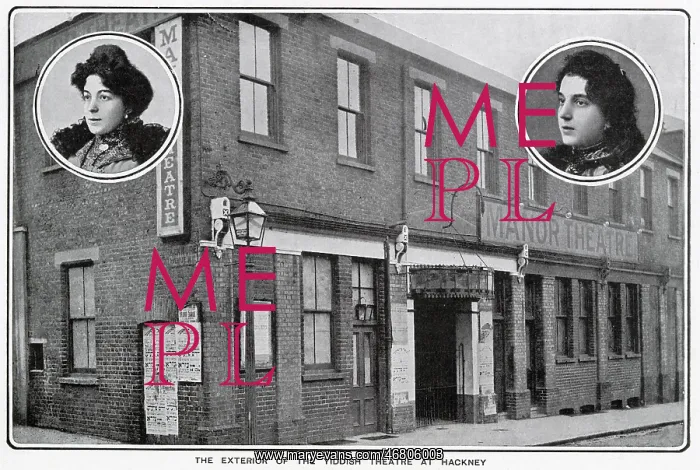 : Yiddish theatre, Hackney : Yiddish theatre, Hackney