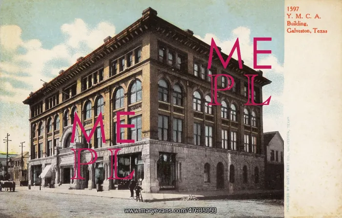  : YMCA Building, Galveston, Texas, USA
