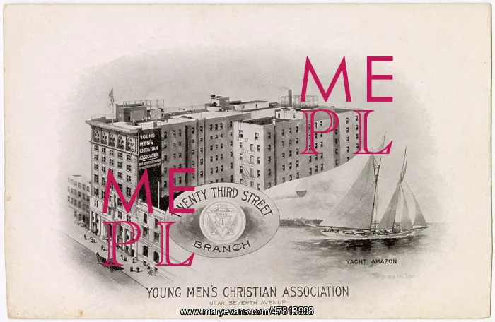 : YMCA Building, West 23rd Street, New York City, USA : YMCA Building, West 23rd Street, New York City, USA