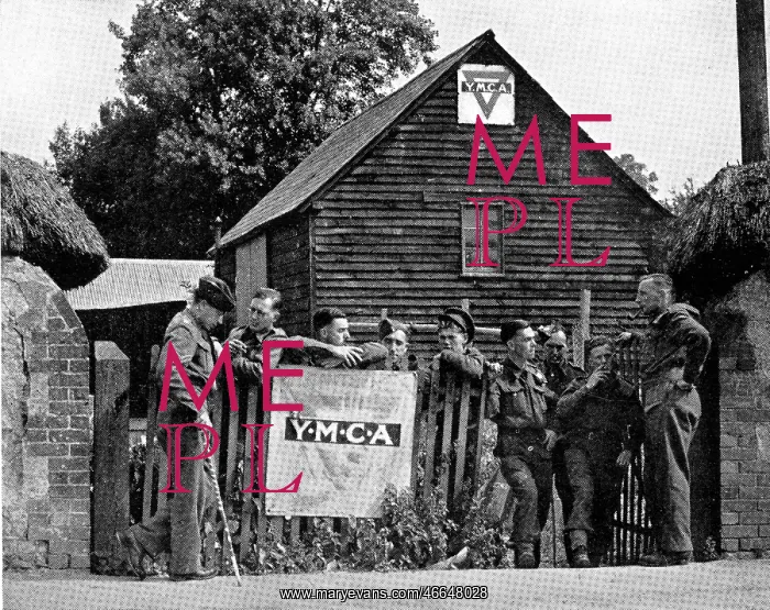 : Y.M.C.A. Canteen in Wiltshire : Y.M.C.A. Canteen in Wiltshire
