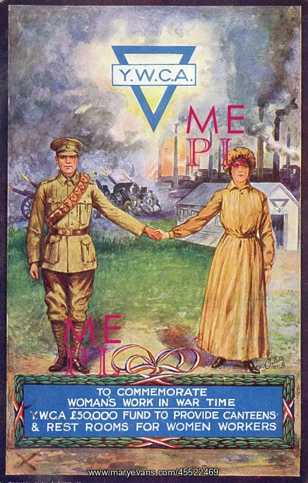 : YMCA Fund to commemorate Women's War Work : YMCA Fund to commemorate Women's War Work