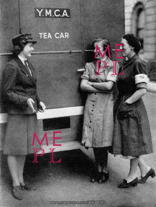 : A Y.M.C.A. Mobile Tea Car : A Y.M.C.A. Mobile Tea Car