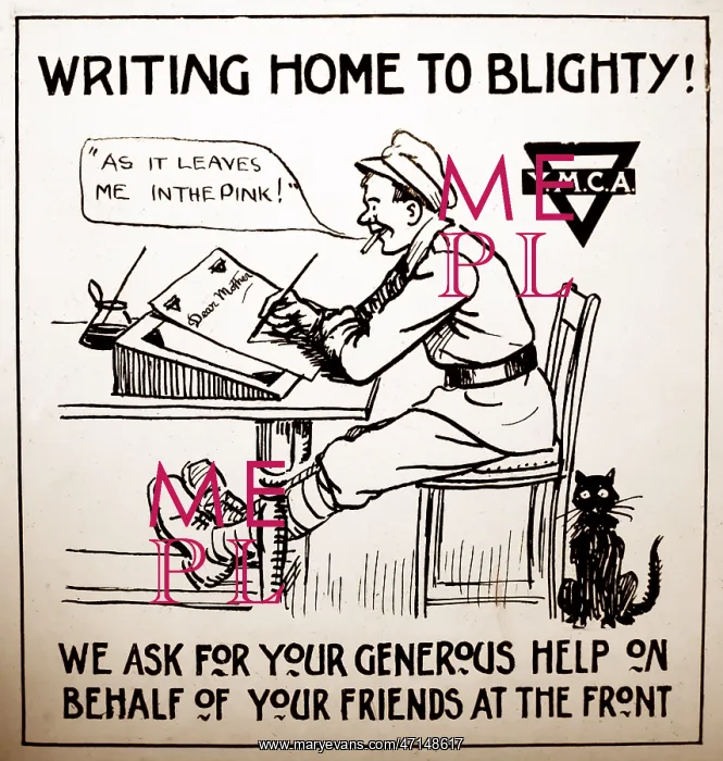  : YMCA poster during WW1