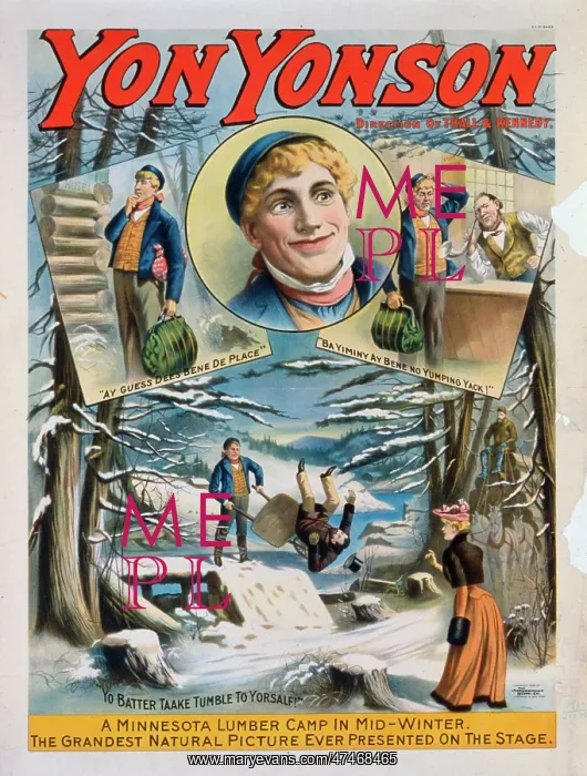 : Yon Yonson, direction of Thall & Kennedy. A Minnesota lumber : Yon Yonson, direction of Thall & Kennedy. A Minnesota lumber
