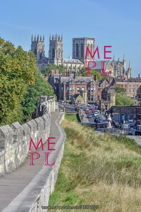 : York - The City Walls : York - The City Walls