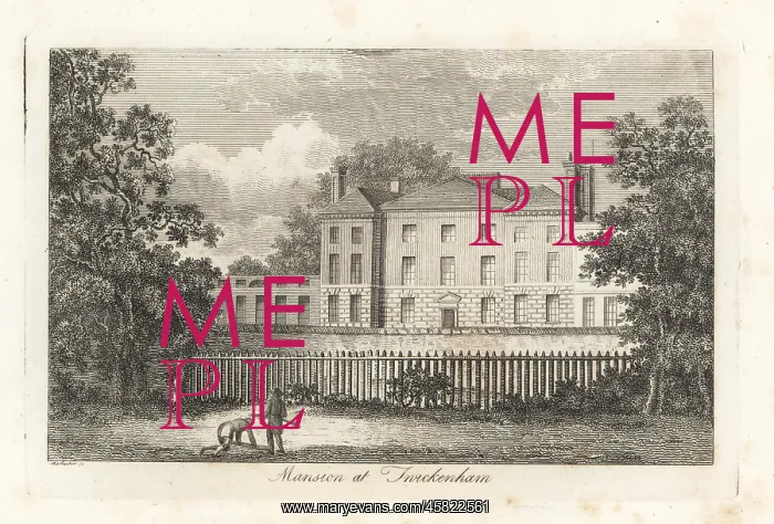 : York House, Twickenham, 1807 : York House, Twickenham, 1807