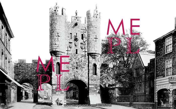  : York, Micklegate Bar 1886