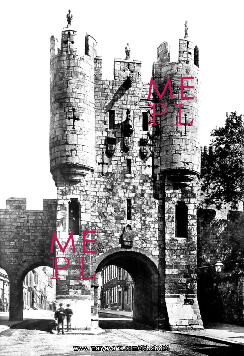  : York, Micklegate Bar c1885