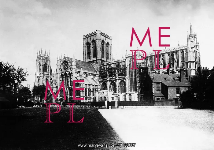 : The York Minster, 1927 : The York Minster, 1927