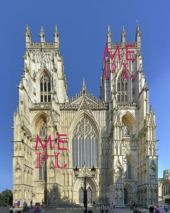 : York Minster - The West Front : York Minster - The West Front