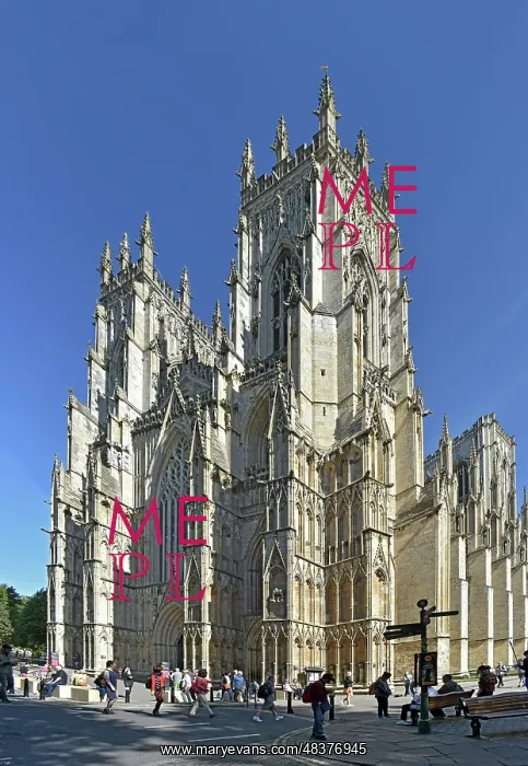 : York Minster - The West Front : York Minster - The West Front