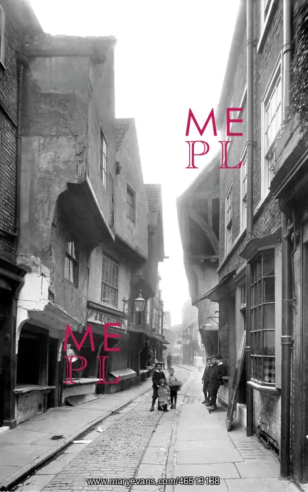  : York, the Shambles 1909