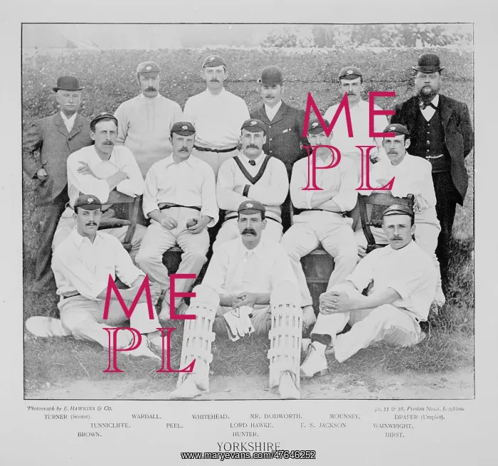 : Yorkshire Cricket Team 1890s : Yorkshire Cricket Team 1890s