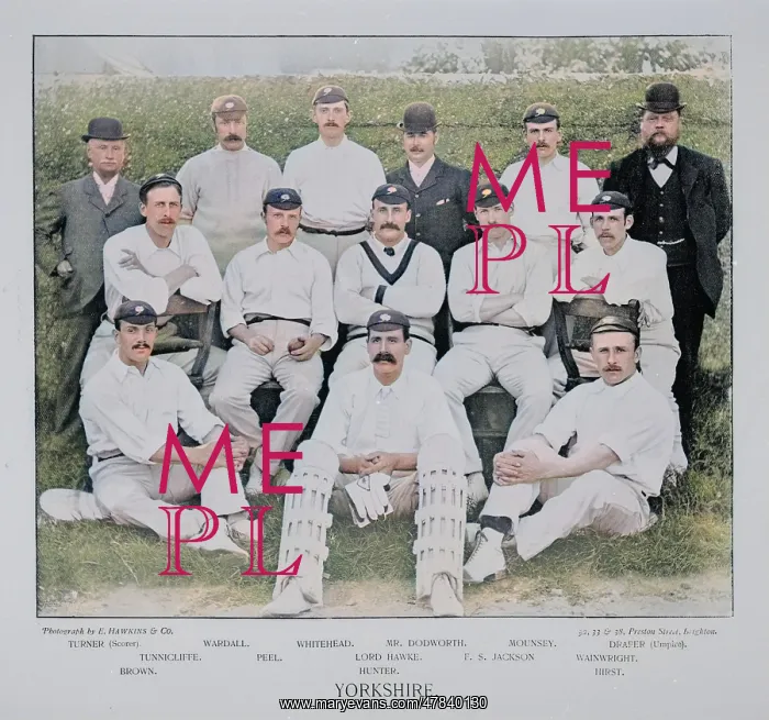 : Yorkshire Cricket Team 1890s : Yorkshire Cricket Team 1890s
