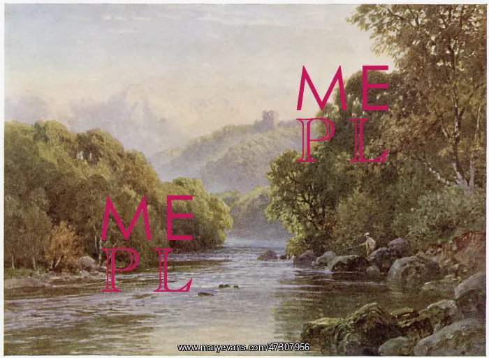 : YORKSHIRE / URE RIVER 1909 : YORKSHIRE / URE RIVER 1909