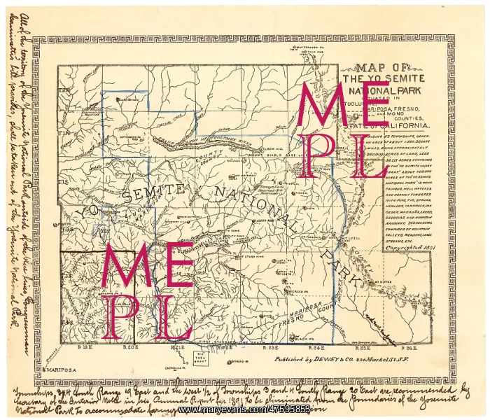 : Yosemite National Park, 1863 : Yosemite National Park, 1863