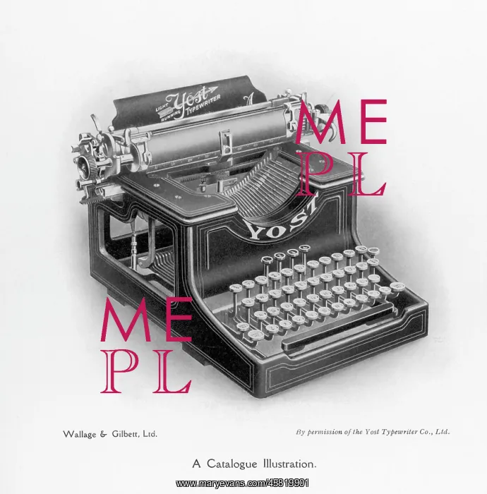  : YOST TYPEWRITER