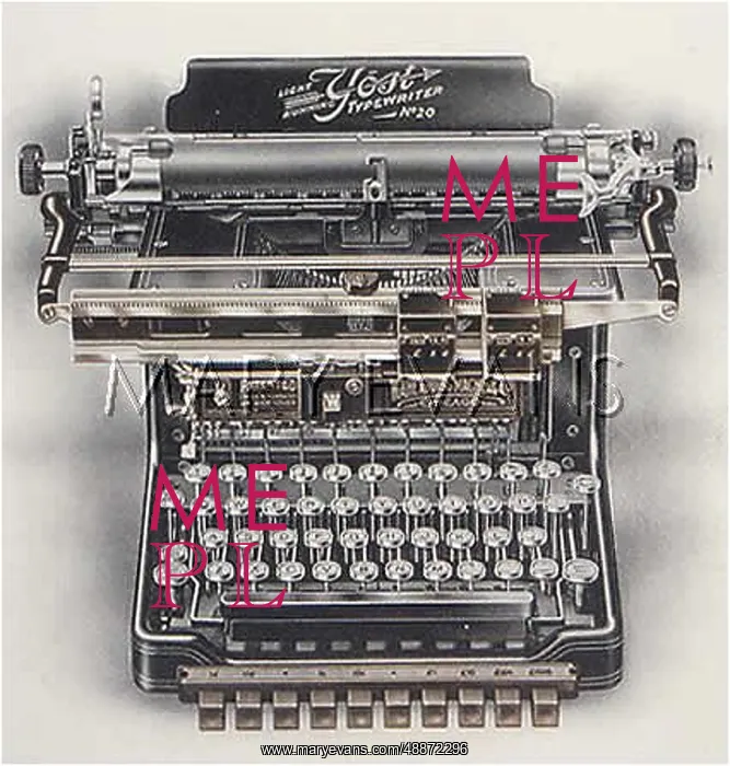 : YOST TYPEWRITER : YOST TYPEWRITER