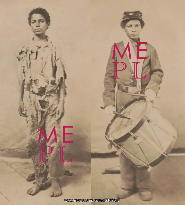 : Young African American drummer boy for 78th : Young African American drummer boy for 78th
