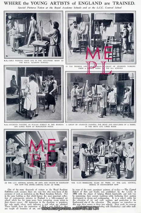 : Where the Young Artists of England are Trained : Where the Young Artists of England are Trained