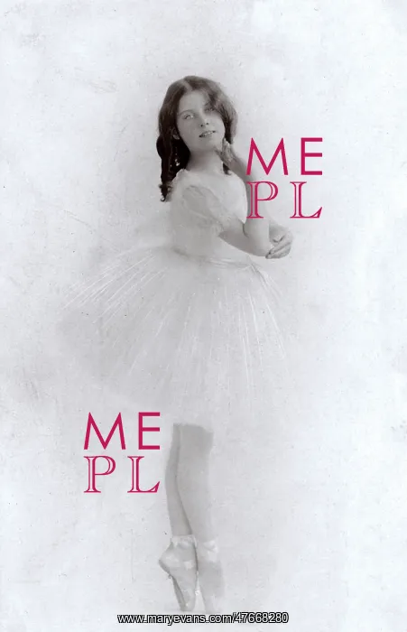: Young ballerina in a studio photo : Young ballerina in a studio photo