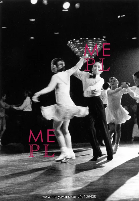 : Young ballroom dancers in action : Young ballroom dancers in action