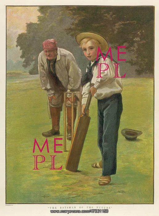 : A YOUNG BATSMAN : A YOUNG BATSMAN
