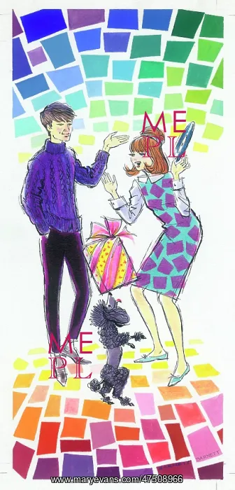 : Young couple dancing with poodle : Young couple dancing with poodle