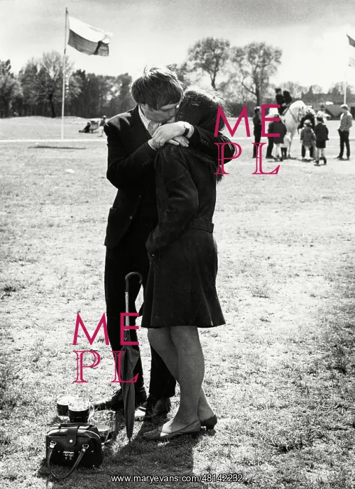 : Young couple embracing, Birmingham : Young couple embracing, Birmingham