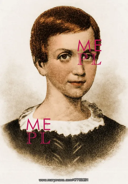 : Young Emily Dickinson, 1840 : Young Emily Dickinson, 1840