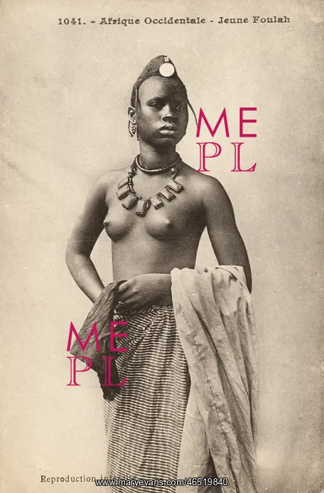 : A young Fula girl, Guinea : A young Fula girl, Guinea